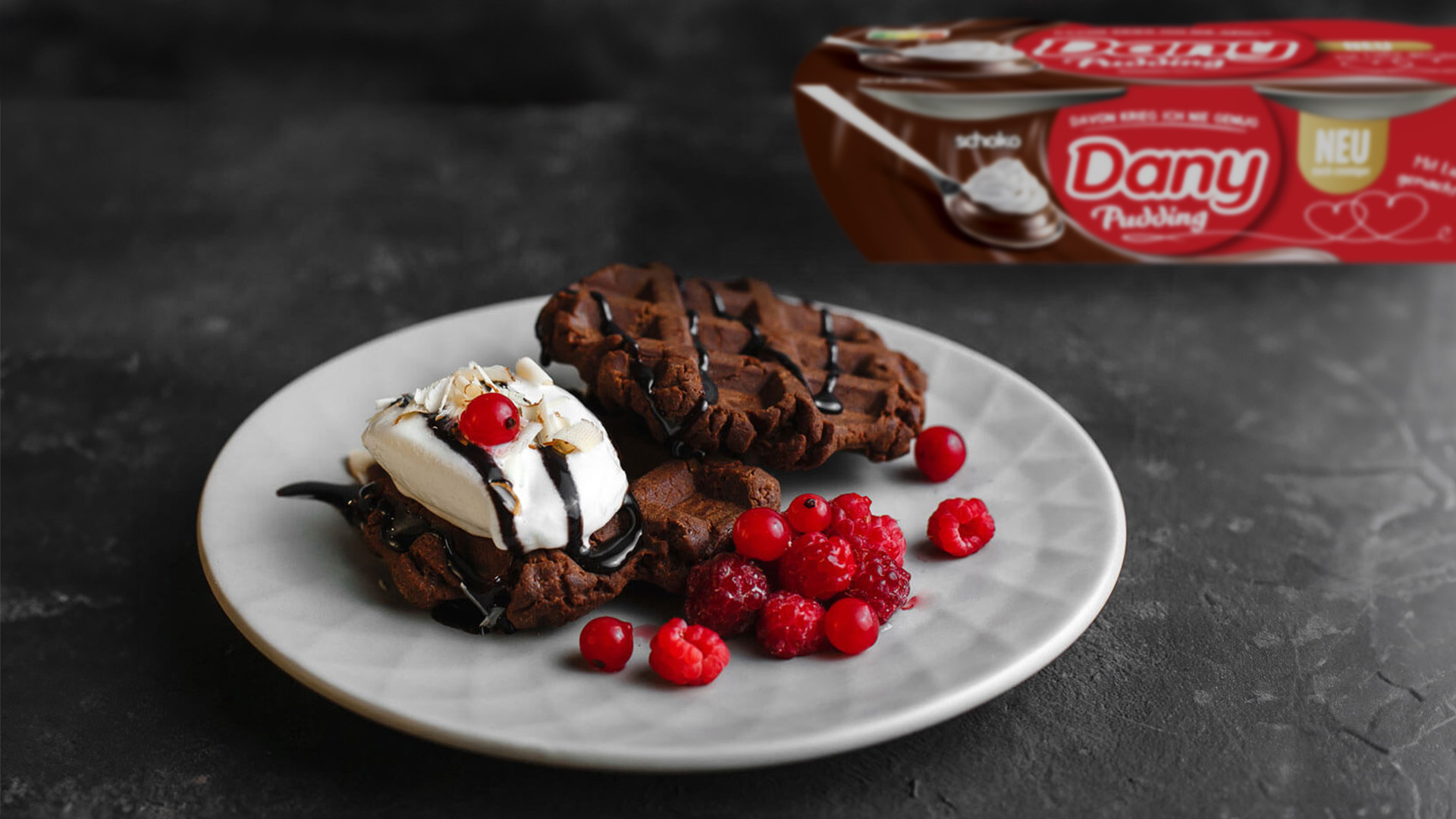 Schoko-Waffeln mit Dany