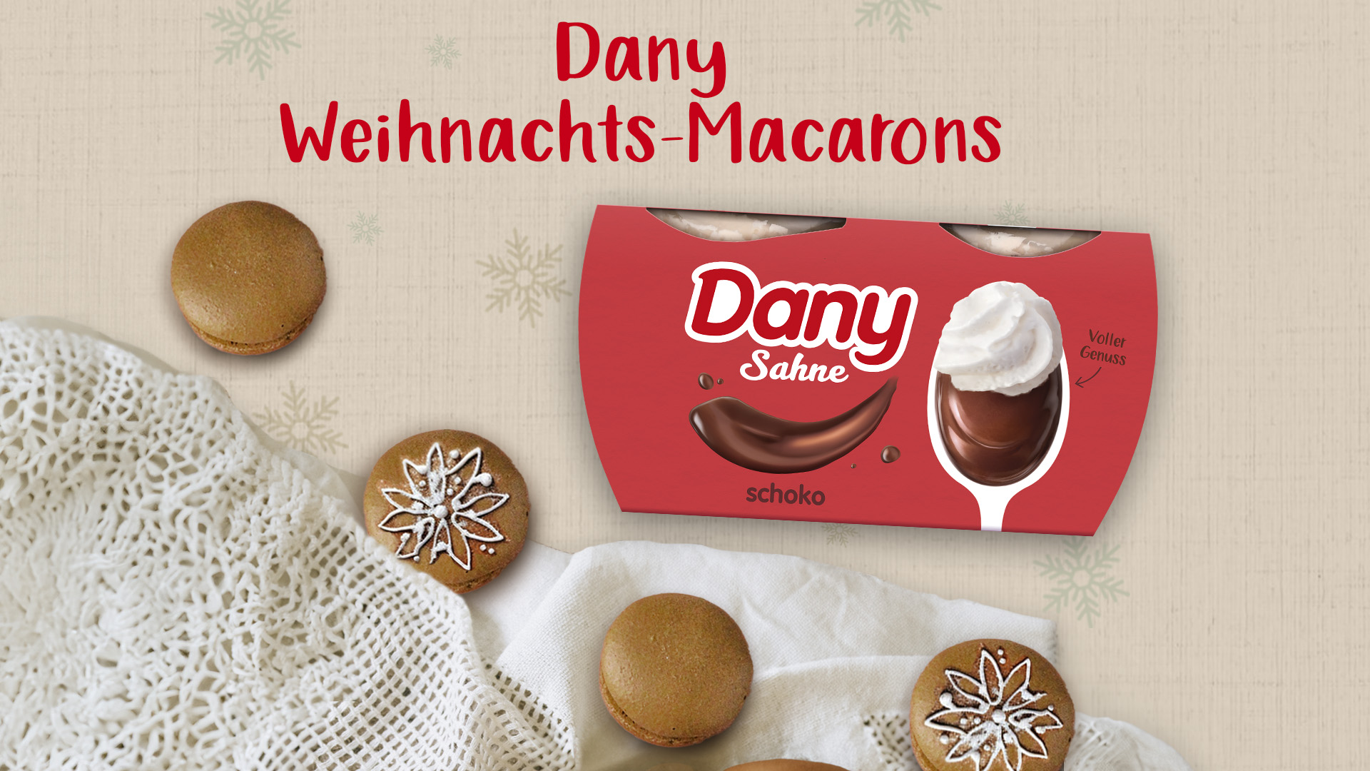 Dany Weihnachts-Macarons